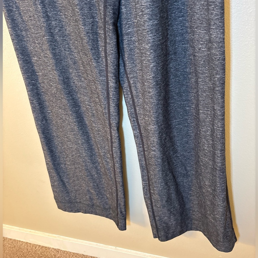 Lululemon Wide Leg Lounge Pants High Rise Drawstring Athleisure Gray - Picture 5 of 8